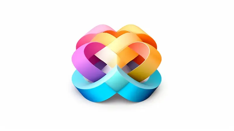 Geometric Gradient Logo