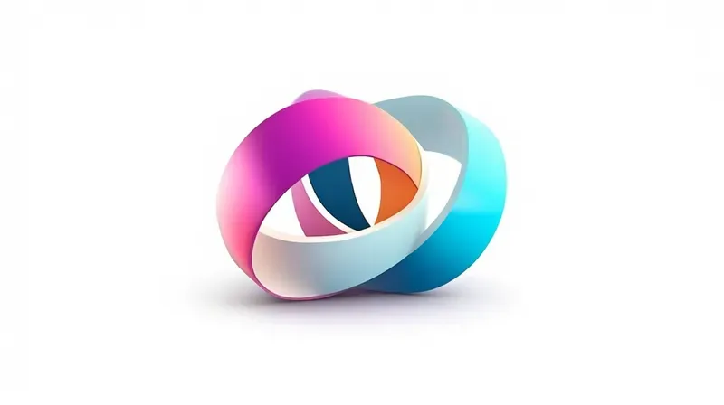 Geometric Gradient Logo