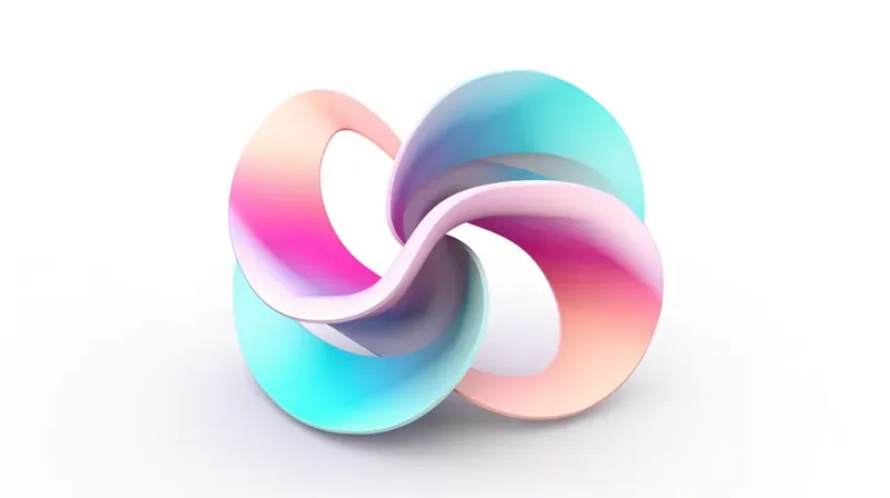 Geometric Gradient Logo