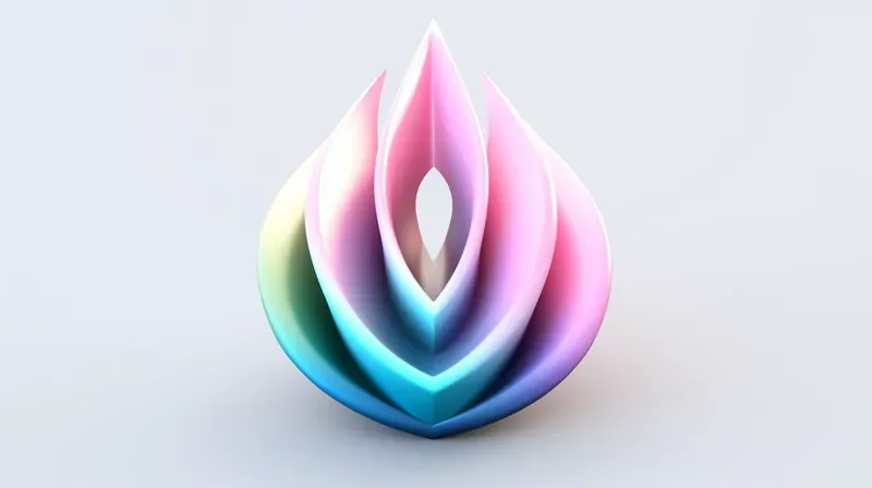 Geometric Gradient Logo
