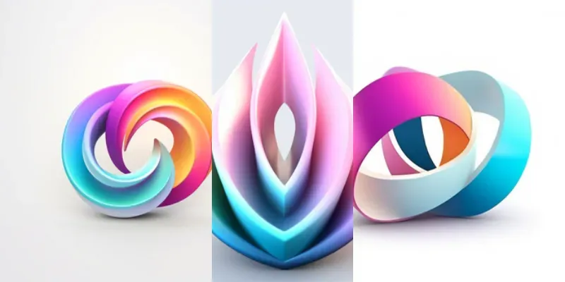 Geometric Gradient Logo generated by undefined