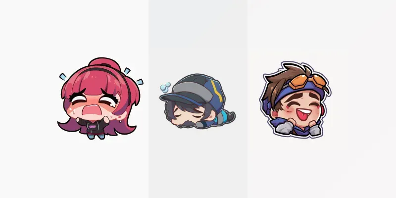 Twitch Emote Chibis generated by undefined