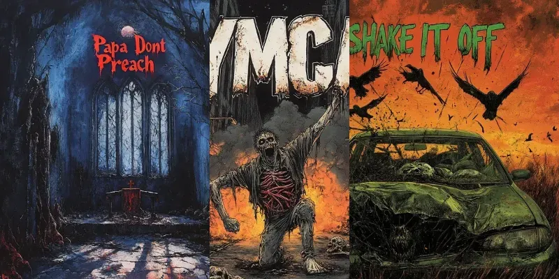 Album Covers Death Metal Illustrated