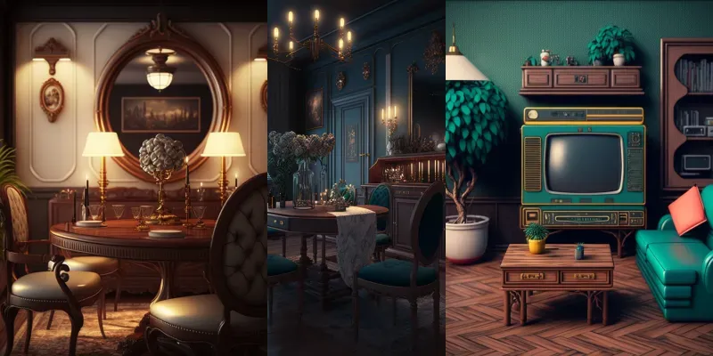 Vintage Furniture Mockups generated by undefined