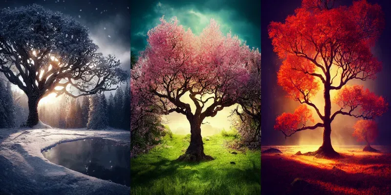 Seasonal Trees generated by undefined
