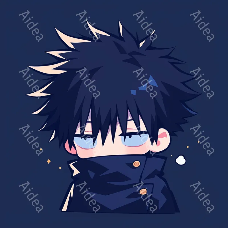 Flat Anime Characters