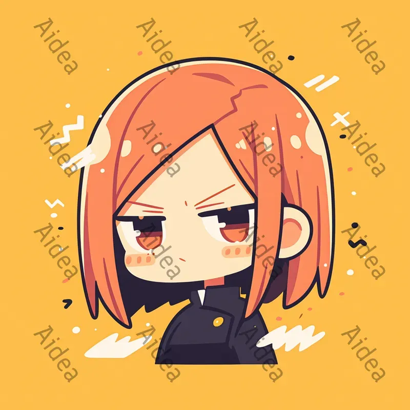 Flat Anime Characters