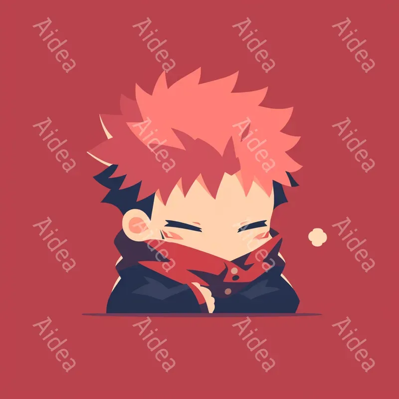 Flat Anime Characters