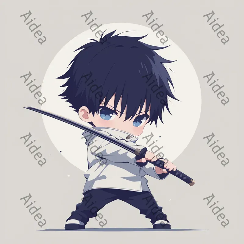 Flat Anime Characters