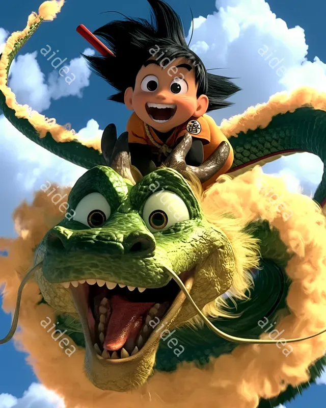 Anime Pixar 3D Characters