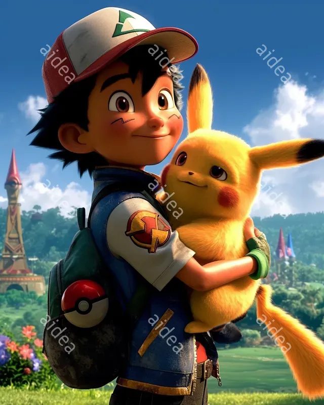 Anime Pixar 3D Characters