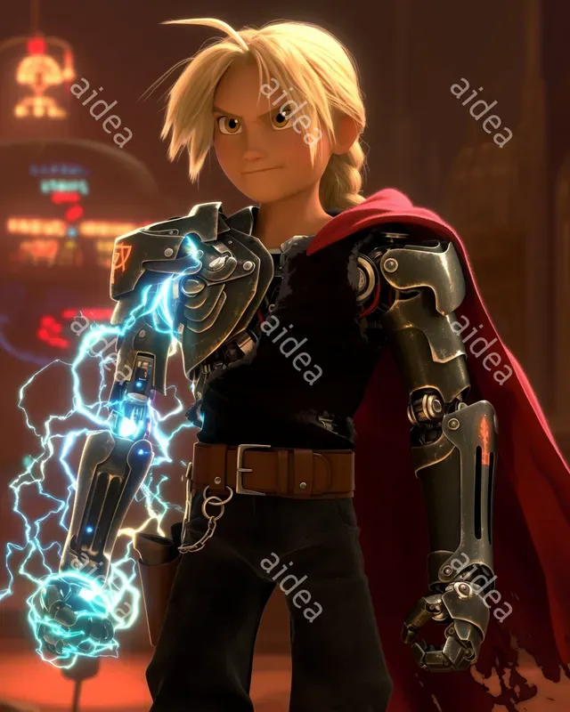 Anime Pixar 3D Characters