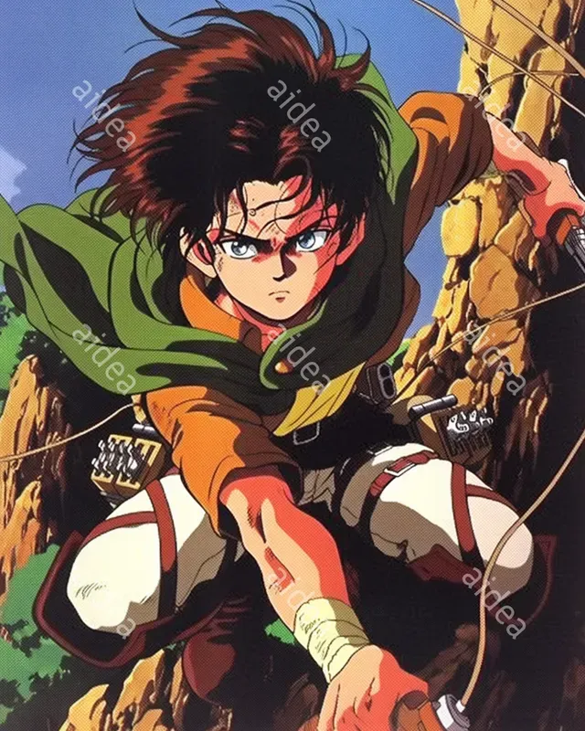 90s Retro Anime Characters