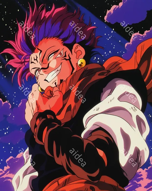 90s Retro Anime Characters