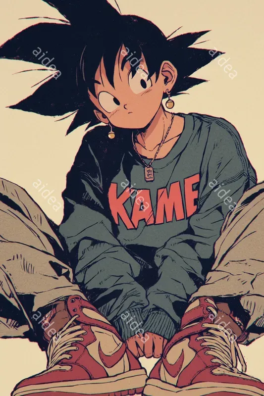 Streetwear Retro Futuristic Animes