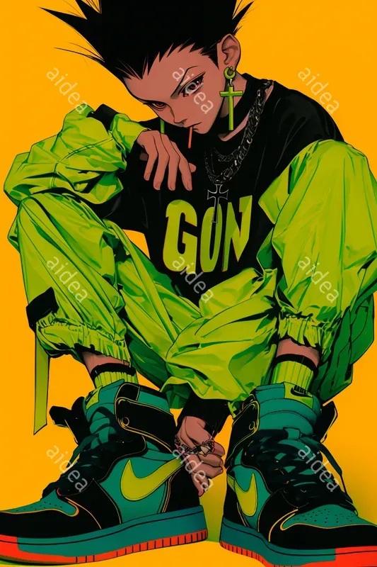 Streetwear Retro Futuristic Animes
