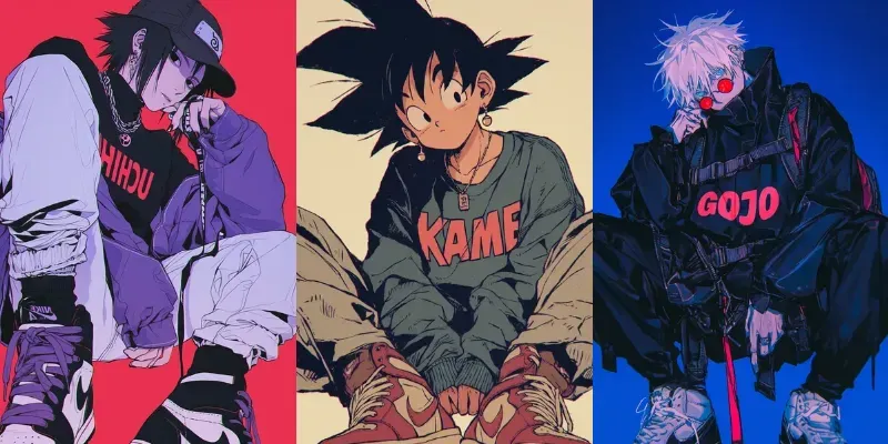 Streetwear Retro Futuristic Animes generated by undefined