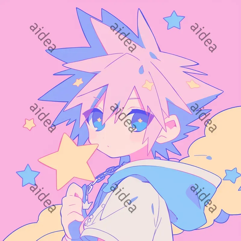 Pastel Chibi Game Characters Designs