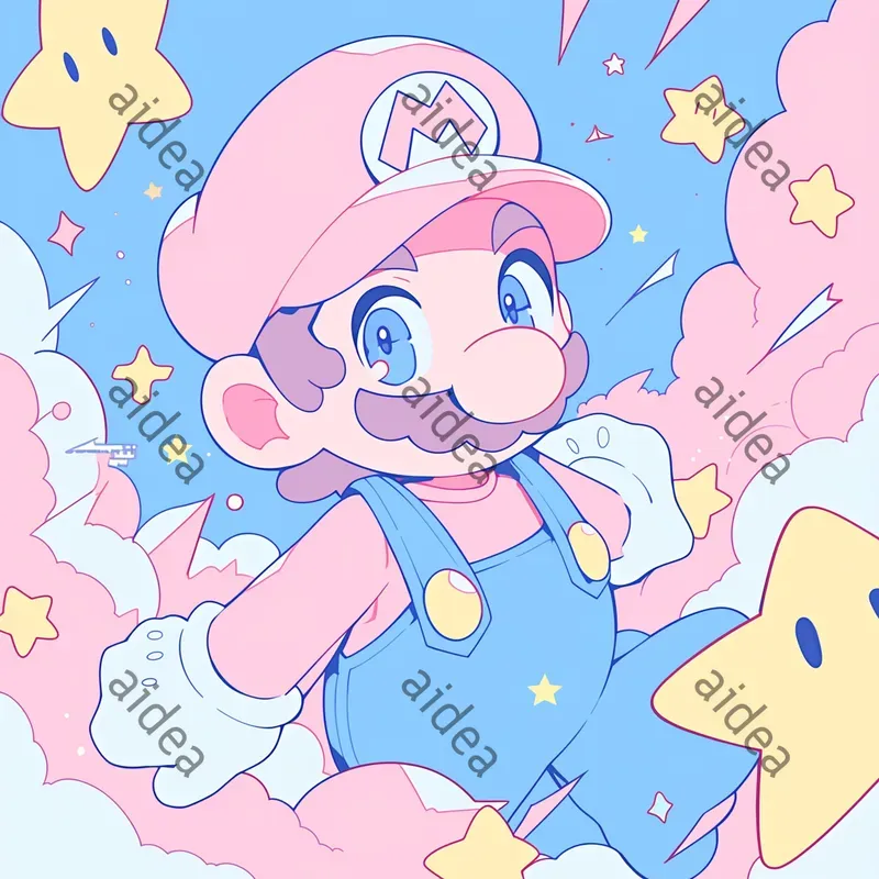 Pastel Chibi Game Characters Designs