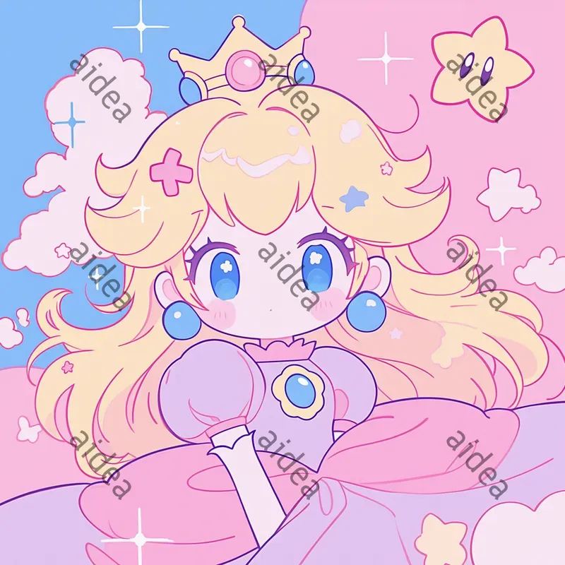 Pastel Chibi Game Characters Designs