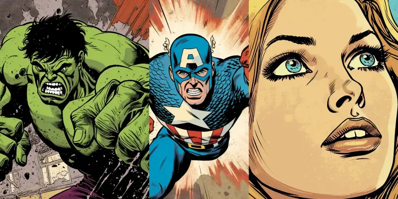 American Comics From The 70s generated by undefined