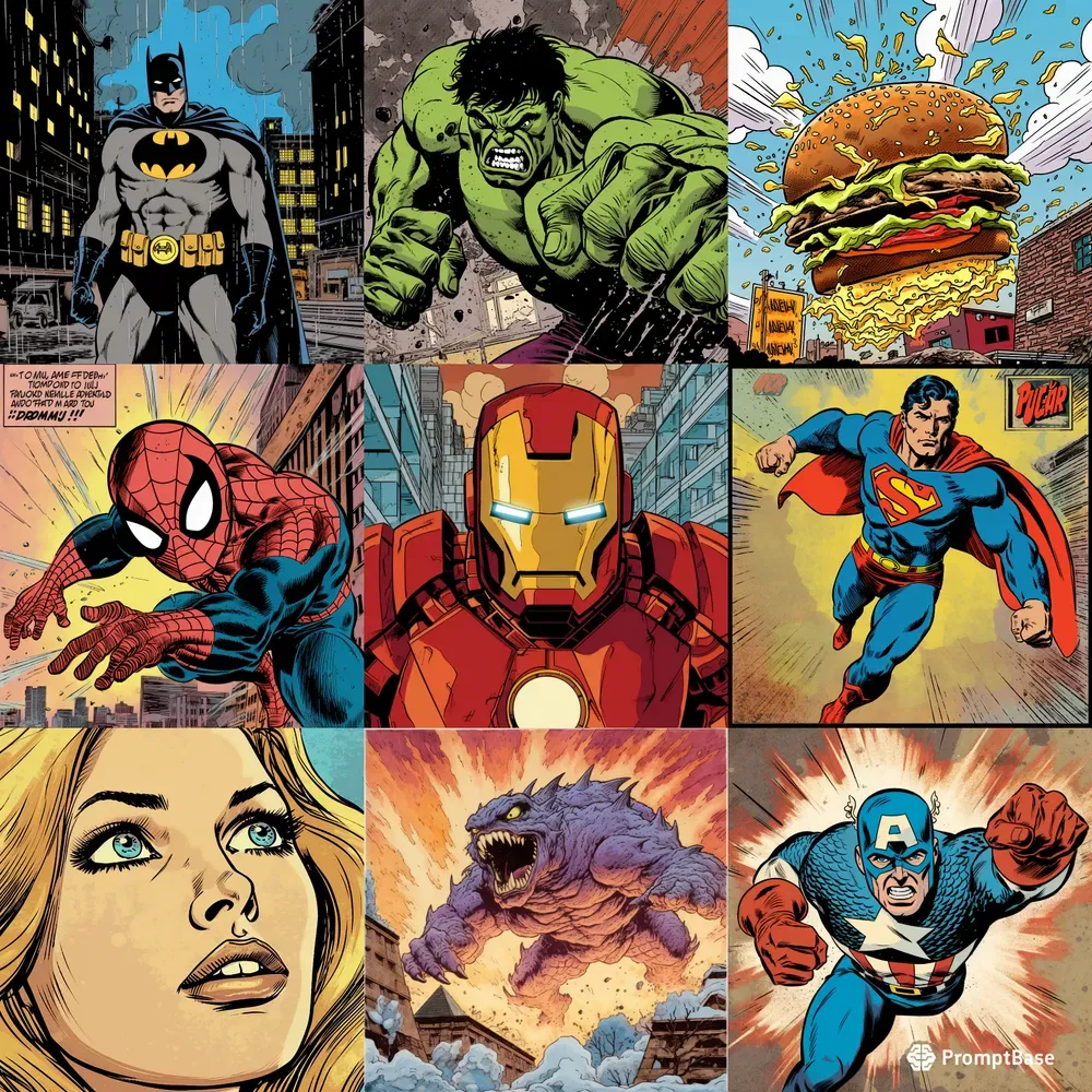 American Comics From The 70s