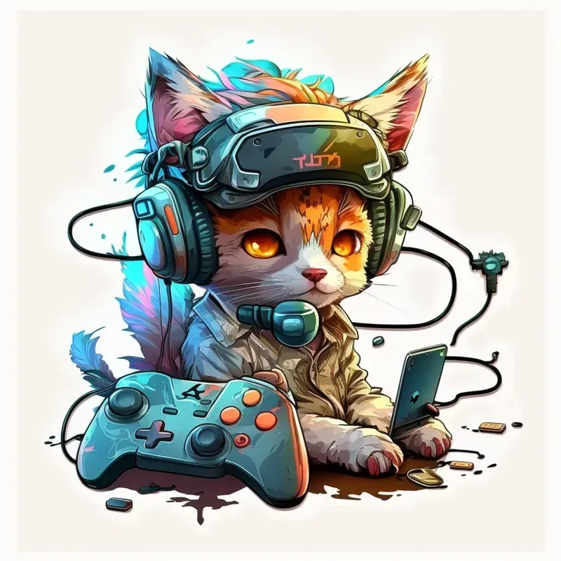 Cute Animal Gamers