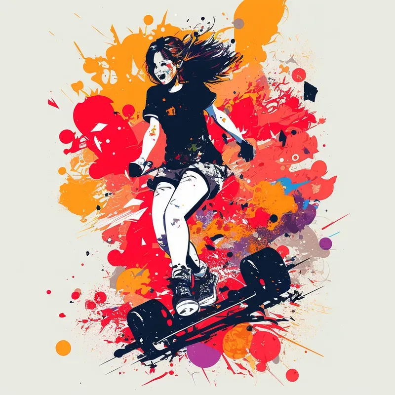Splash Art For Tshirts