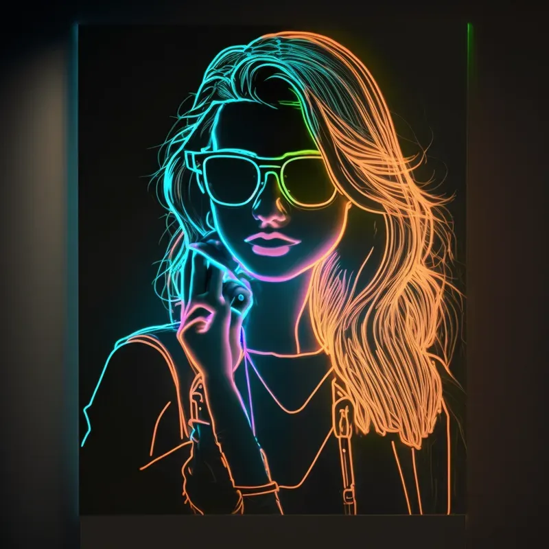Neon Light Art