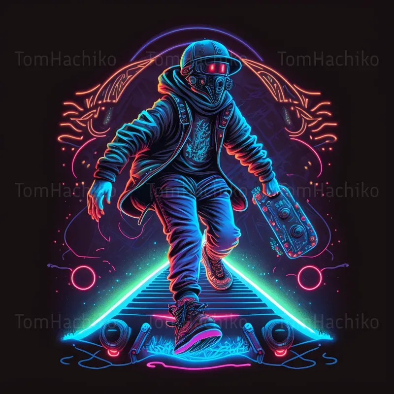 Neon Tshirt Graphics