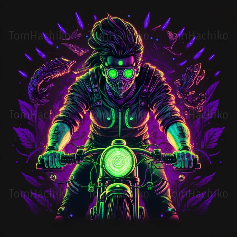 Neon Tshirt Graphics