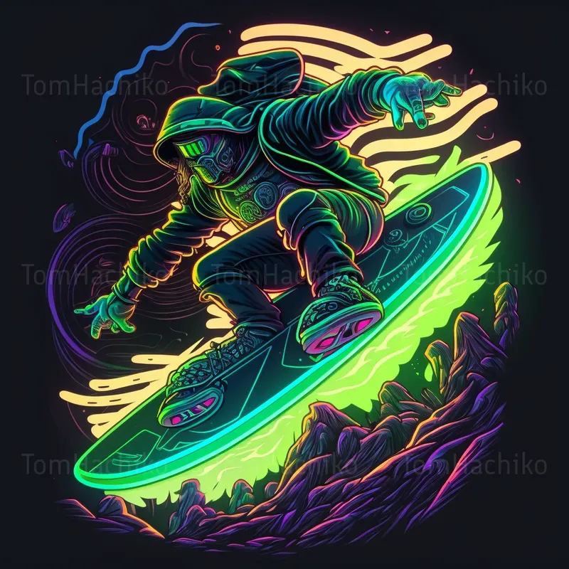 Neon Tshirt Graphics