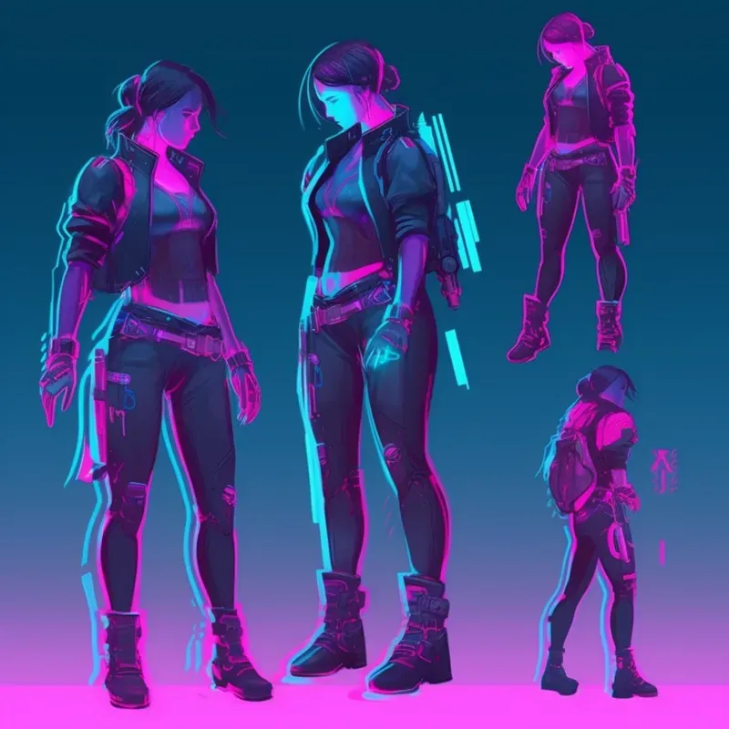 Character Sheets Different Game Style