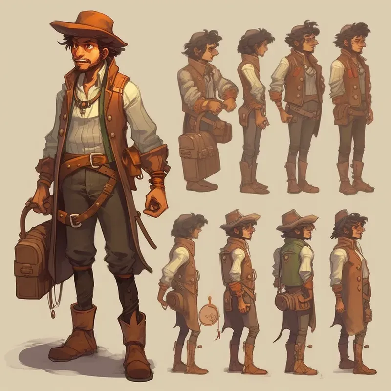 Character Sheets Different Game Style