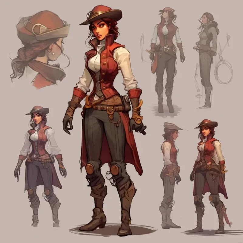 Character Sheets Different Game Style