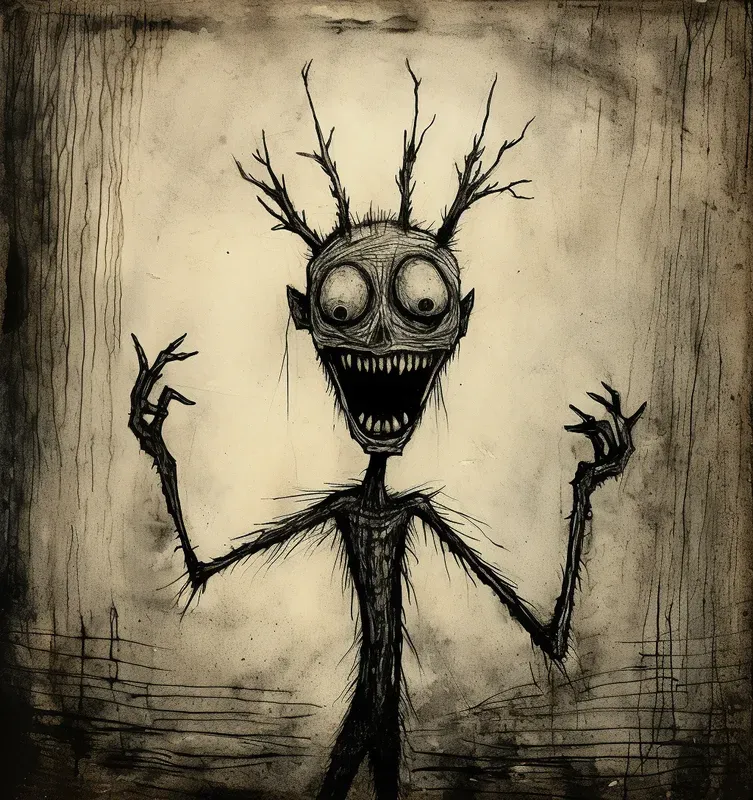 Scary Ink Art