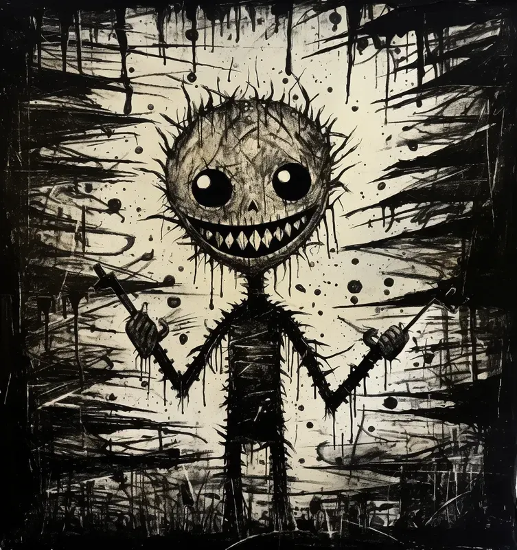 Scary Ink Art