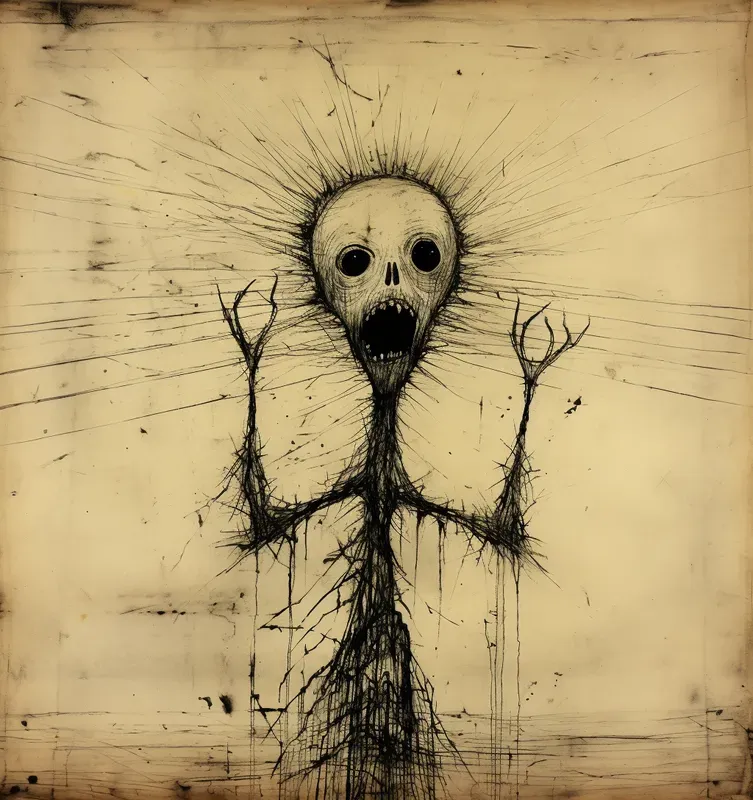 Scary Ink Art
