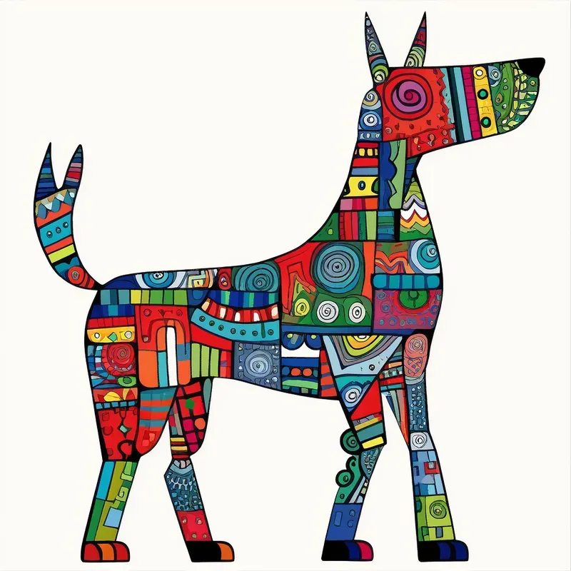 Urban Silly Cubism Art