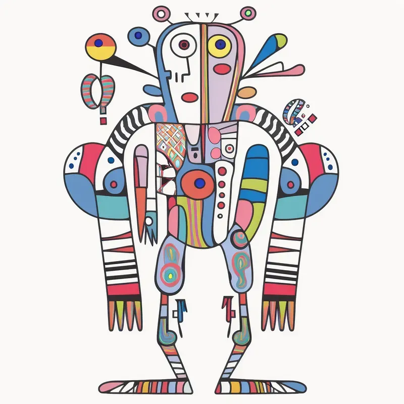 Urban Silly Cubism Art