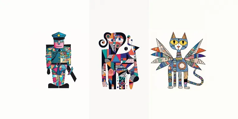 Urban Silly Cubism Art generated by undefined