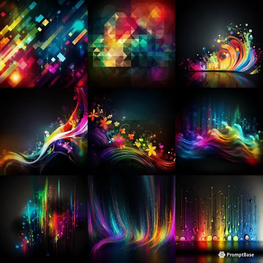 Desktop Pc Wallpapers Abstract Neon
