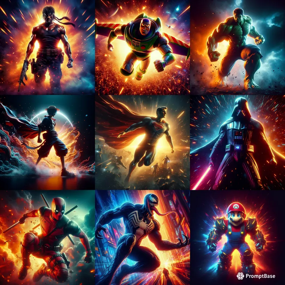 Heroes Powerful Posters