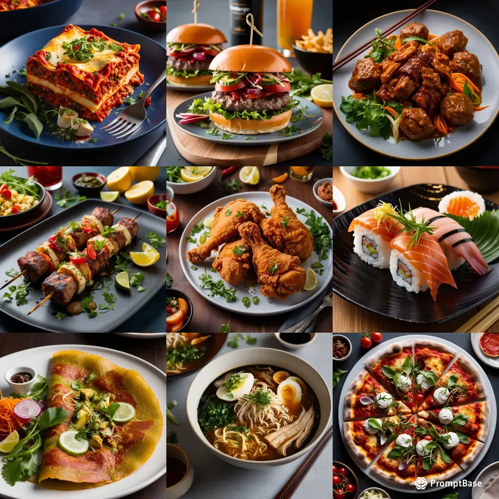 Deliciously Detailed Images Of Dishes