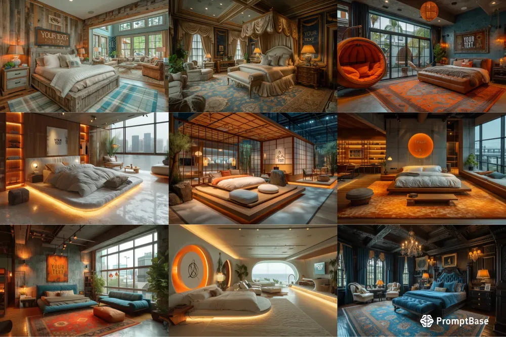 Master Bedroom Designs Customizable
