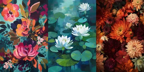 Floral Package Designs generated by midjourney