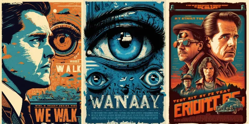 Retro Vintage Movie Poster generated by undefined