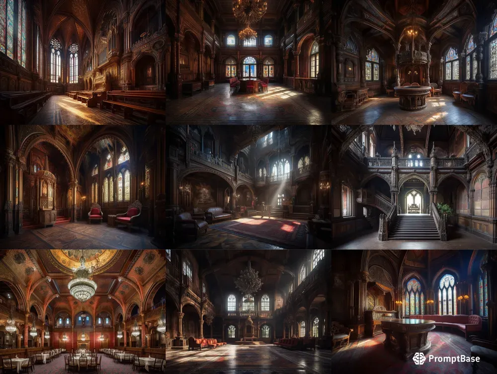 Imaginative Middle Ages Spaces Photos
