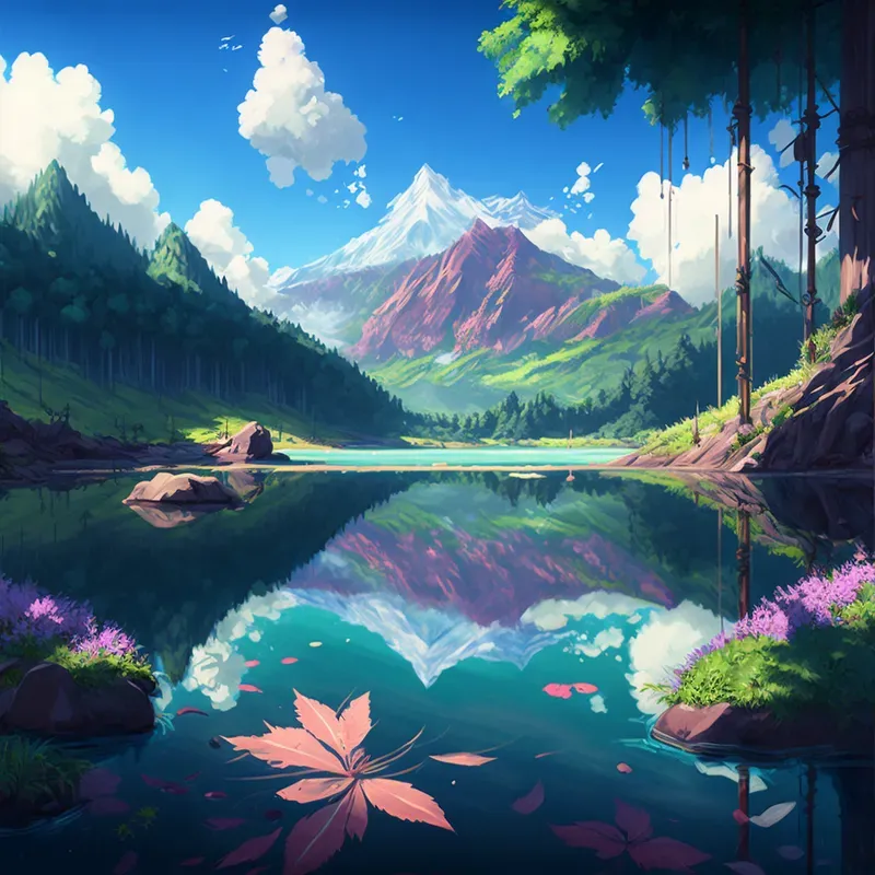 Breathtaking Anime Natural Landscapes