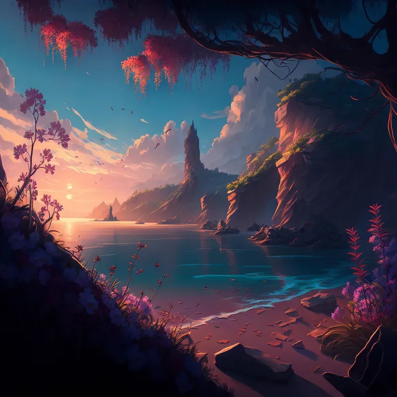 Breathtaking Anime Natural Landscapes
